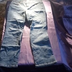St. John's Bay Light Blue Straight Leg Jeans